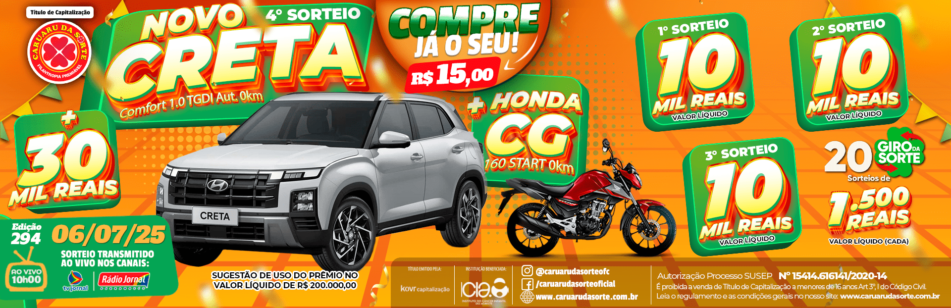 Premiação 06/07/2025