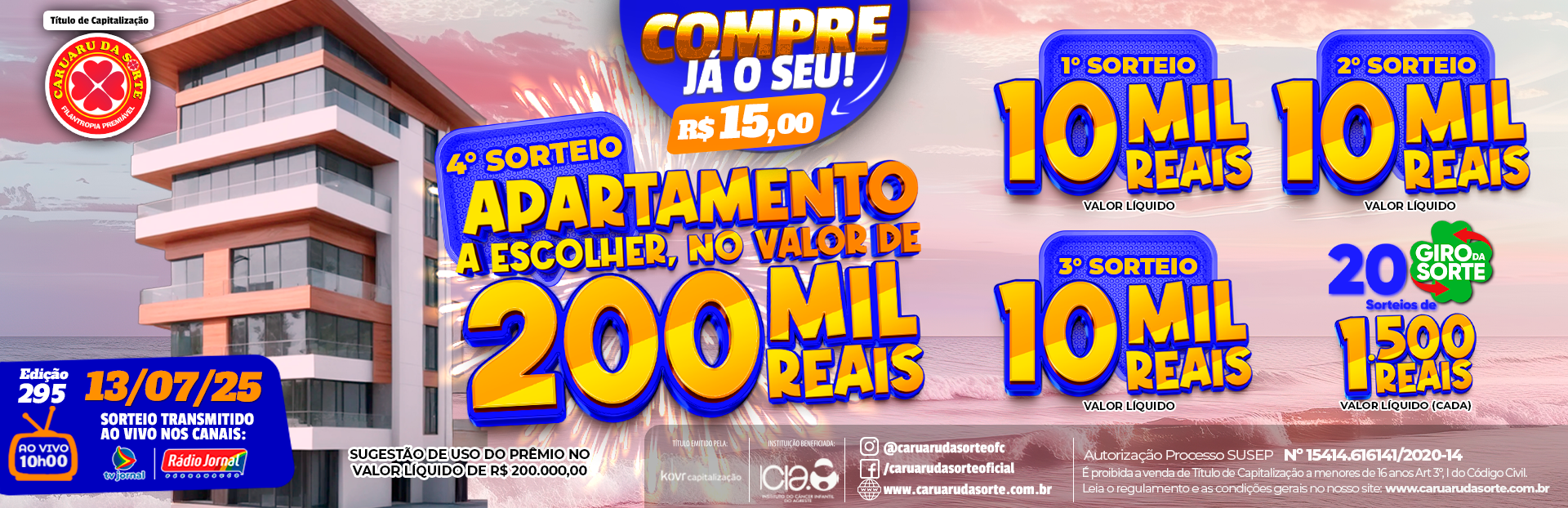Premiação 13/07/2025