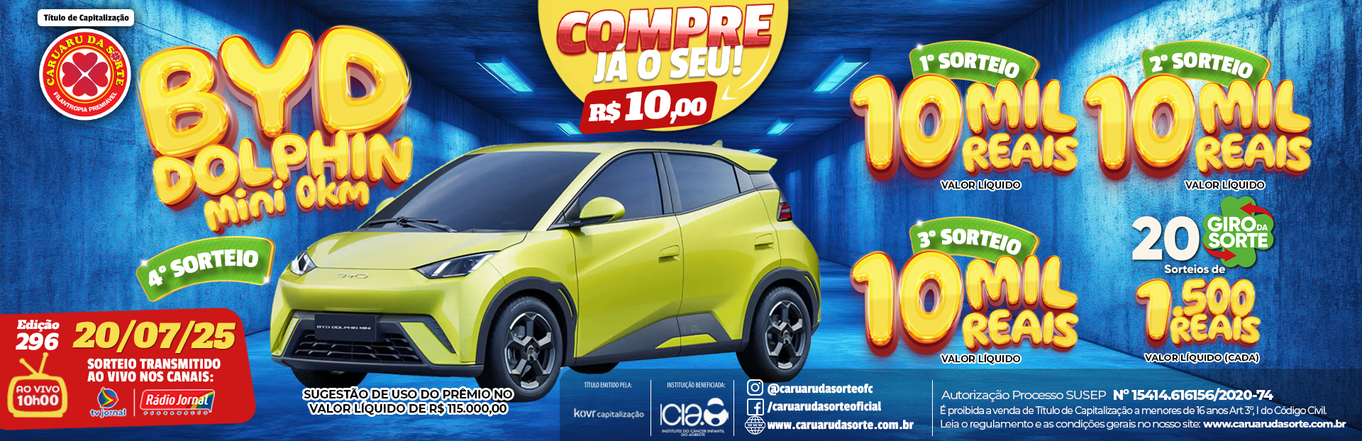 Premiação 20/07/2025