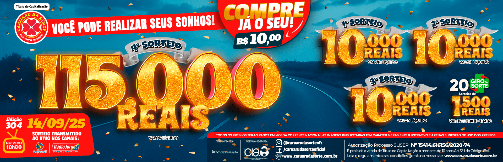Premiação 14/09/2025