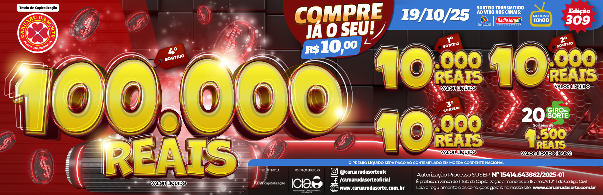 Premiação 19/10/2025