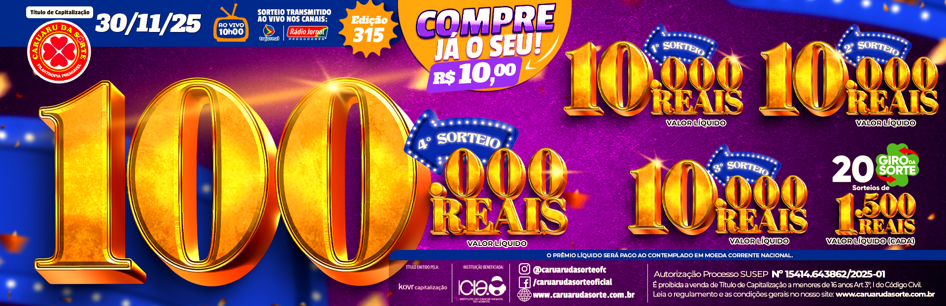 Premiação 30/11/2025