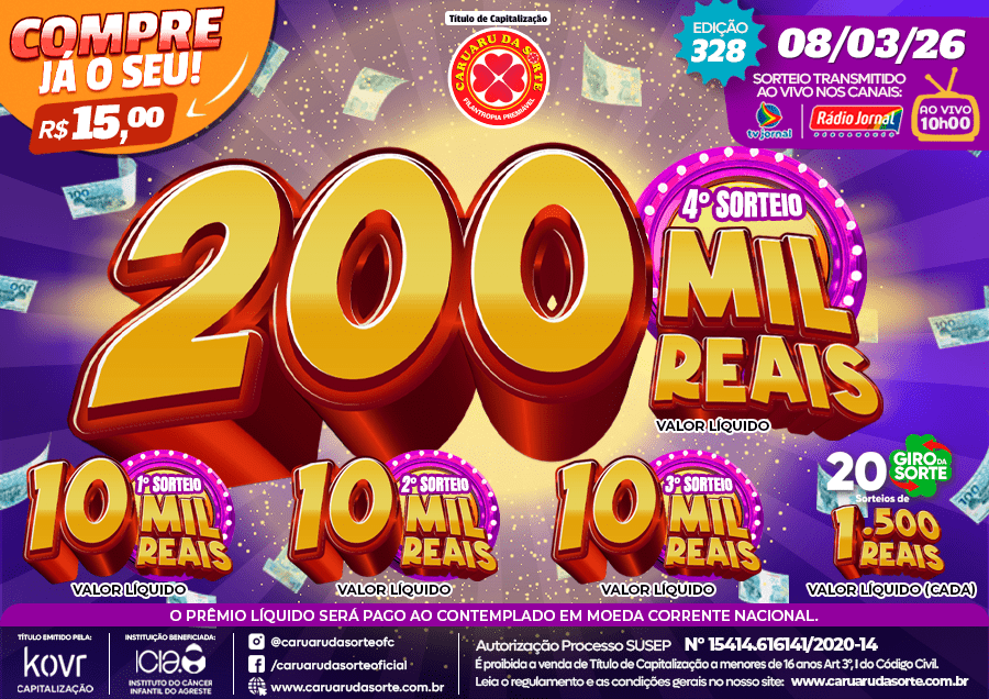 Premiação 08/03/2026