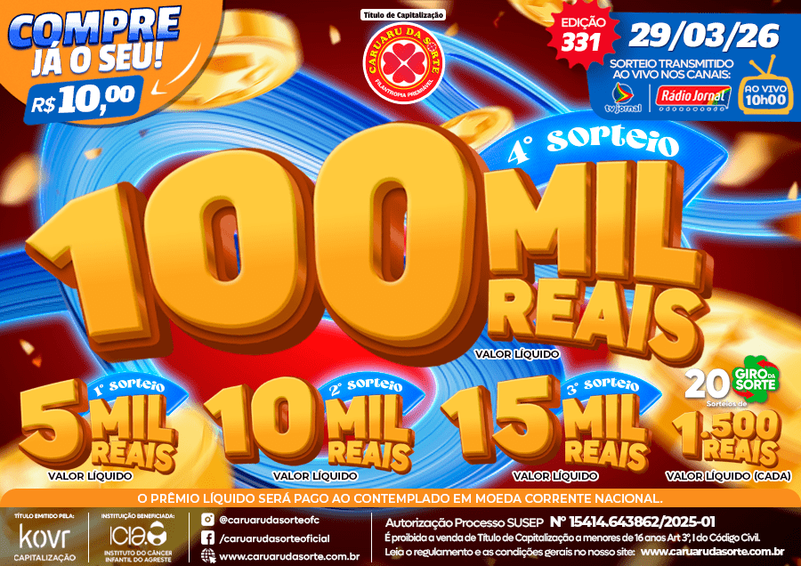 Premiação 29/03/2026