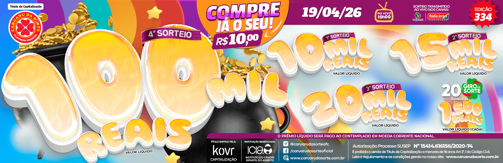 Premiação 19/04/2026