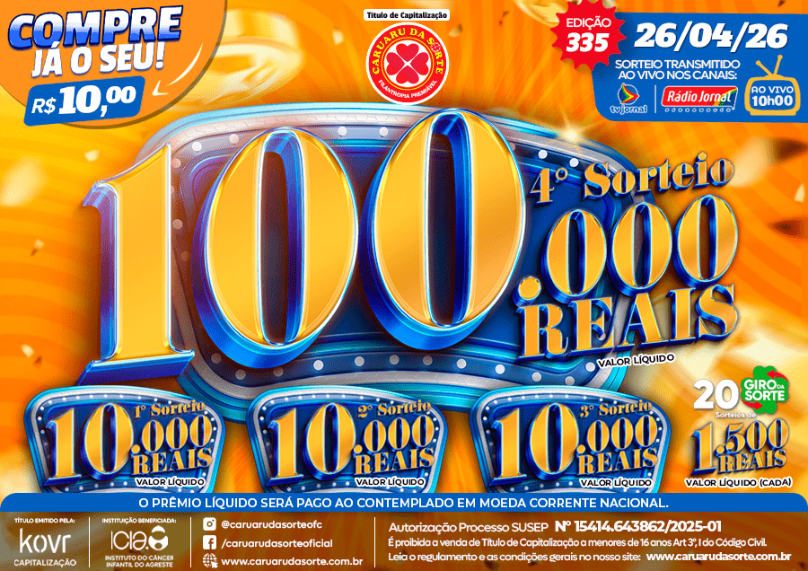 Premiação 26/04/2026