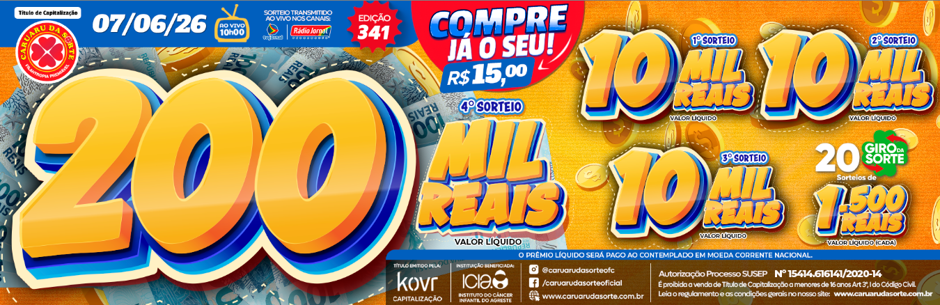 Premiação 07/06/2026